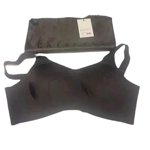 NWT Knix Catalyst black high impact athletic lightweight supportive sports bra 7 - Picture 2 of 4